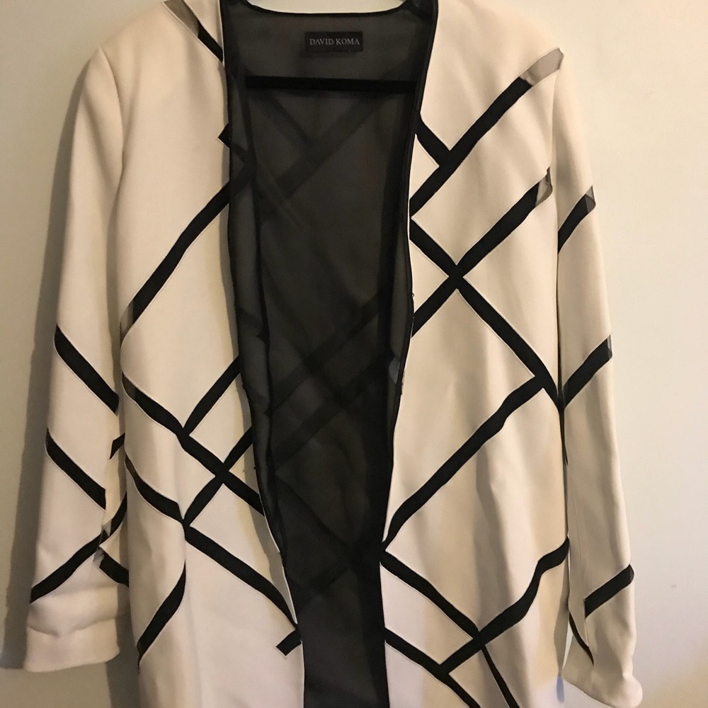 David Koma Designer Jacket size UK 14/US 10